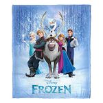 Northwest Frozen Silk Touch Throw Blanket, 50" x 60", Frozen Poster