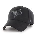 47 Men's Toronto Blue Jays Black/Charcoal MVP Adjustable Hat - One Size