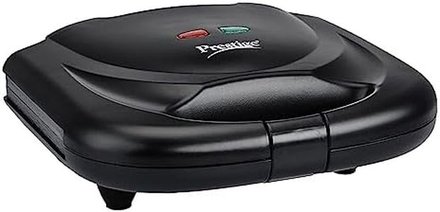 Prestige PSMFB 800 W Sandwich Toaster with sandwich plates|Makes multi-layered sandwiches|Black|1 year warranty