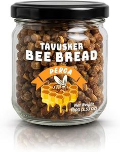 Tavusker Bee Bread 2025 Harvest, Fresh Perga Naturally Fermented Bee Pollen, Gluten Free 3.53 OZ (100G)