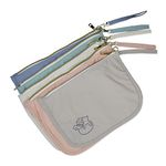 Mother Load - Small Diaper Bag Organizing Pouches , 5-Piece Set of Embroidered Diaper Bag , Vintage Pastels, Vintage Pastels, XXL