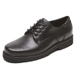 Rockport Men's Main Route Leather Dress Shoe Black, Size 10 Wide