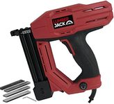 LUMBER JACK Electric Nail & Staple Gun, 2-in-1 Brad Nailer Stapler for DIY Projects, Home Improvement Tool, Upholstery, Woodworking, Max 32mm Nails & 25mm Staples