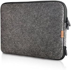 ProCase 13-13.5 Pulgadas Funda de Fieltro Bolsal Cubierta de Protectora para Macbook Pro Air, Surface Book y Más 12" 13" DELL HP Acer ASUS Toshiba Lenovo Chromebook Ultrabook Notebook -Negro