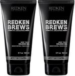 Redken Brews Holding Gel, Medium Hold & Shine, Weightless Formula Seals Moisture, Flake-Free, For All Hair Types, Great for Curly, 150 ML (Pack of 2)