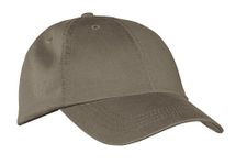 Port & Company Unisex-Adult Washed Twill Cap (CP78) -Driftwood -OSFA