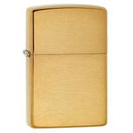 Zippo Armor Brushed Brass Pocket Lighter