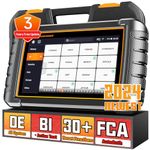 FOXWELL [36-Month Free Update] NT809 OBD2 Scanner Bidirectional Scan Tool, FCA Autoauth, All System Diagnosis, 30+ Resets, 2022 Elite Code Reader Car Scanner Diagnostic for All Cars-Handheld Case