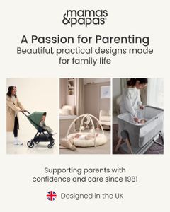 Mamas & Papas Snax Adjustable Highchair – Reclining, Foldable, Removable Tray