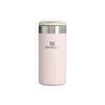 Stanley 1913 Aerolight Transit Travel Mug 0.35L - Keeps 4 Hours Hot - 6 Hours Cold - Dishwasher Safe - Leakproof - Car Cup Holder Compatible - Insulated Coffee Cup - Rose Quartz