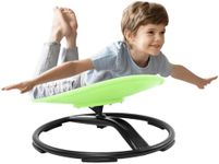 Zhenx Spinning Chair for Kids, Autism Kids Swivel Chair, Kids Sensory Chair, Spinning Chair for Autistic Kids & ADHD Children, Sit and Spin Training Body Coordination(Green)