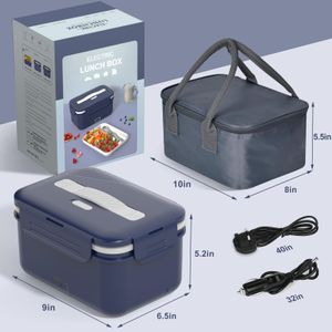 Vabaso 100W Electric Lunch Box, 1.8L – Dark Blue