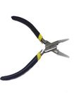 Oscar Round Nose Nylon Jaw Pliers 5.5" Stainless Steel with Comfort PVC Grip