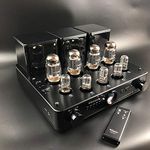 Willsenton R8 KT88/EL34 x4 Tube Integrated AMP Power Amplifier Headphone (Black Panel)