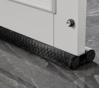Ciieyuo Door Draft Stopper – Premium Velour Under Door Gap Filler & Noise Blocker | Insert-Design Draft Stopper for Bottom of Door (30") | Blocks Cold, Noise, Dust – Easy Install Fits 26'' - 30''
