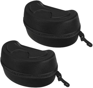 PATIKIL Hard Ski Goggle Case, 2 Pack EVA Sports Glasses Case Shockproof Snowboard Goggles Box, 8.27" x 4.72" x 4.33"
