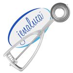 Jenaluca Large Scoop - Ice Cream, Cookie Dough & Cupcake Scooper - 3 Tablespoon 1.5 Ounce #24 Stainless Steel Icecream, Batter & Baking Scoop