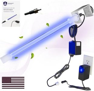 BioShieldUV® 18W HVAC UV Light Air Purifier Light Bulb - No Drill Magnetic HVAC Air Treatment System Powered by 120V Wall Outlet, Air Filter Lamp for Air Conditioner, UVC for AC