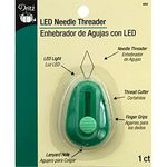 LED Lighted Needle Threader-Green
