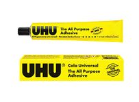 UHU All Purpose Adhesive Glue 125ml boxed [Pack of 2 Tubes]