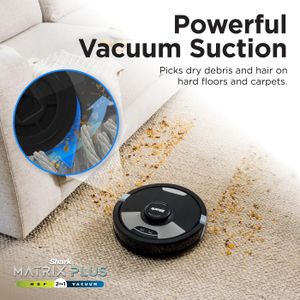Shark Matrix Plus Robot Vacuum Mop – Self-Cleaning, Multi-Surface