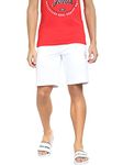 Jack & Jones Men's Board Shorts (241137907- White_S)