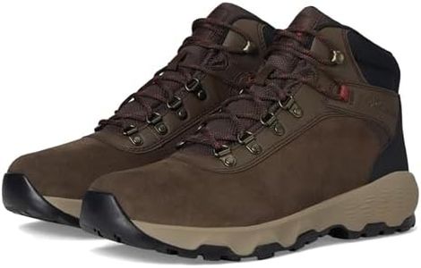 Columbia Men's Newton Wander Wide Hiking Boots, Cordovan, Spice, US 9