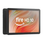 Amazon Fire HD 10 tablet (newest gen), built for relaxation, 10.1" vibrant Full HD screen, octa-core processor, 3 GB RAM, up to 13-h battery life, (2023 release), 32 GB, Black, with adverts