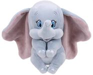 TY Dumbo Medium Size | Licensed Disney Toys Beanie Baby Plush | Collectible Cuddly Stuffed Teddy Soft Toys & Elephant Gifts