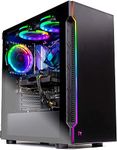 Skytech Shadow Gaming PC Desktop – Intel Core i5 10400F 2.9 GHz, RTX 3050, 1TB NVME SSD, 8G DDR4 3200, 600W Gold PSU, AC Wi-Fi, Windows 11 Home 64-bit