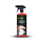 WE-3 Hard Spot Remover, Hard Water Spot Cleaner, Windshield and Glass Water Spot, Dirt and Grime, Tar Remover Liquid, Gloss Glass, Stain Remover, Glass Surface Cleaner (1 LTR).