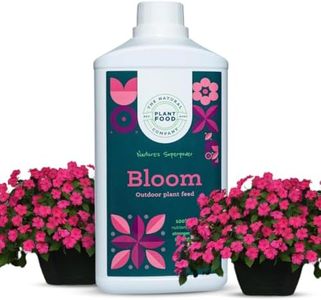 Bloom Outdoor Plant Feed - 100% Natural Plant Food - For Strong Plants and Beautiful Blooms - Rich in Essential Nutrients - Free from Peat & Chemicals - The Natural Plant Food Company - 1L