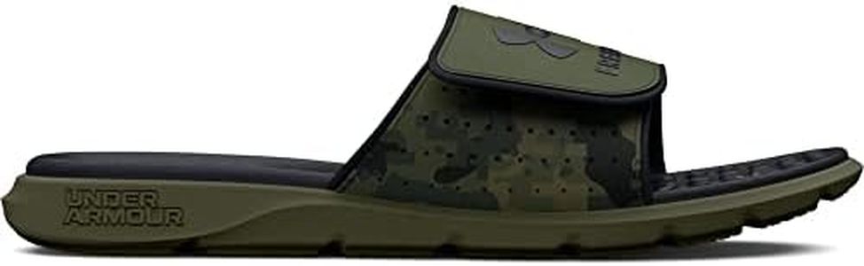Under Armour Men's Ignite Pro Freedom Slide Sandal, (300) Marine Od Green/Marine Od Green/Black, 11