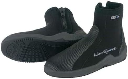 NeoSport 5-mm Hard Sole Boot (Black, 10) - Water Shoes, Surfing & Diving