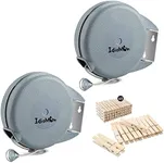 Idiomum Pack of 2 Retractable Cloth