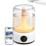 Levoit Smart Humidifiers for Bedroom, 4.2L Top Fill Cool Mist for Large Room, 42H Runtime, Dishwasher Safe Design Easy to Clean, 21dB for Baby, Plants, APP/Voice Control, Scene Mode With Light & Music