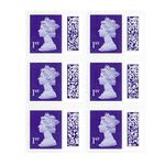 GOVLAX Group 1st Class Stamps (6 Pack) - Self Adhesive UK Letter Postage Stamps for Standard Mail with Barcode - First Class Postage Stamps