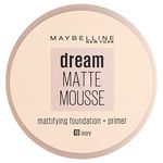 Maybelline New York Dream Matte Mousse SPF 15 10 Ivory 18ml