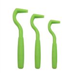 BSHX Tick Remover for Dogs and Cats, Set of 3 Easy and Painless Tick Removal Tool, Safe Tick Extractor for Pets, Tick Remover Tool Set Plastic Hook in 3 Different sizes.