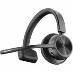Poly – Voyager 4310 UC Wireless Headset (Plantronics) – Single-Ear Headset- Connect to PC/Mac via USB-A Bluetooth Adapter, Cell Phone via Bluetooth - Works with Teams (Certified), Zoom & More, Black