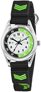 Tikkers Boys Analogue Quartz Watch with Textile Strap TK0154