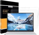 [2 Pack] Megoo Surface Laptop 5/ Surface Laptop 4 Screen Protector, Tempered Glass, Easy Installation Ultra Clear Anti-Scratch, Friendly Touching Screen Shield, Compatible for Microsoft Surface Laptop 3/2/1-13.5 Inch