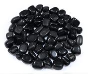 Black Tourmaline Crystals - Polished Stones - Tumbled Crystals - Pocket Stones - Polished Gemstones - Polished Crystals - Chakra Stones - Good Luck Gifts