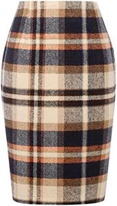 Plaid Skir