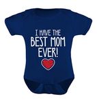 Best Mom Ever Infant Bodysuit New Mom Gifts 1st Mothers Day Baby Boy Girl Outfit 6M Navy