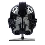 GINLANIME Imperial Fighter Pilot Helmet Mask Costume Props for Adult Halloween Role Play (Tie Fighter Pilot)