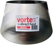 Vortex Small (in) Direct Cooking Charcoal Grill BBQ Accessory Cone 18.5 22.5 for Weber Smokey Mountain WSM Small - Stainless - Original - USA Made -Genuine SM Size