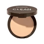 COVERGIRL - Clean Invisible Pressed Powder, Lightweight, Breathable, Vegan Formula, Talc- and fragrance-free - Classic Ivory - 110