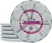 Dynamic Discs Judge Disc Golf Putter Five Pack | Prime Burst Judge Disc Golf Putter Pack | Frisbee Golf Putter Pack | 170 Grams and Above | Disc Color and Stamp Will Vary