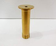 ANMSALES 1/2'' + 3/4'' Mushroom Bell Fountain Brass Nozzle for Garden Showroom Pond Etc.